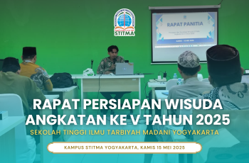 Rapat Persiapan Wisuda Angkatan ke-V STITMA Yogyakarta
