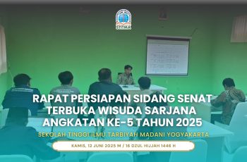 RAPAT PERSIAPAN WISUDA ANGKATAN KE V STITMA YOGYAKARTA TAHUN 2025