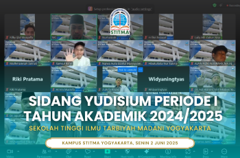 SIDANG YUDISIUM PERIODE I TAHUN AKADEMIK 2024/2025 STITMA YOGYAKARTA