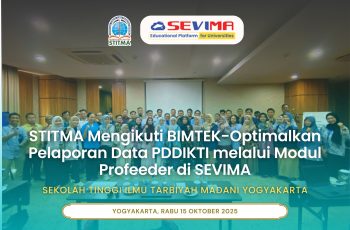 STITMA Utus Dua Perwakilan Ikuti Bimtek PDDIKTI Bersama SEVIMA di Yogyakarta